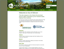 Tablet Screenshot of outofoblivion.org.uk